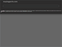 Tablet Screenshot of maytagparts.com